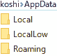appdata-local-locallow-roaming