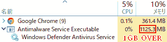 Windows Defender Antivirus Service