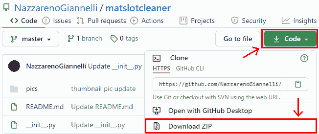 Download MatSlotCleaner. NazzarenoGiannelli / matslotcleaner.Code→Download ZIP