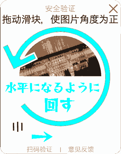人間が画像を認識できるように水平に回します。