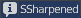 SSharpened