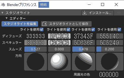 blender Studio Light Default
