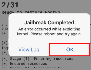 jailbreak completed